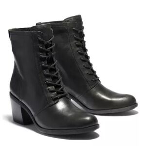 Timberland Brynlee Park Mid Lace Black Boot 7.5